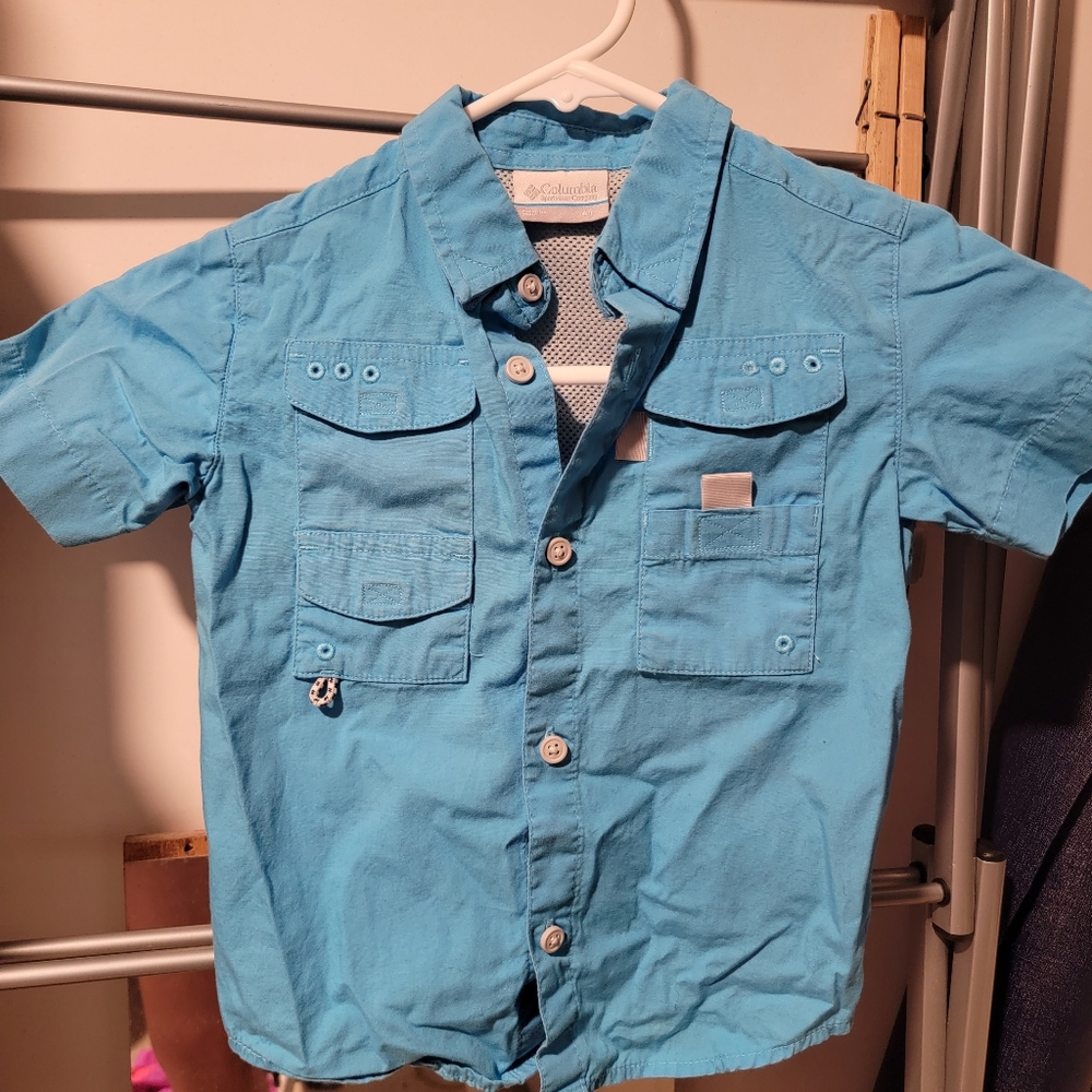Toddler Columbia fishing shirt